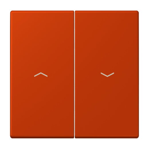 Jung Wippe 2fach, mit Pfeilsymbolen, Serie LS, rouge vermillon 59 LC995P244