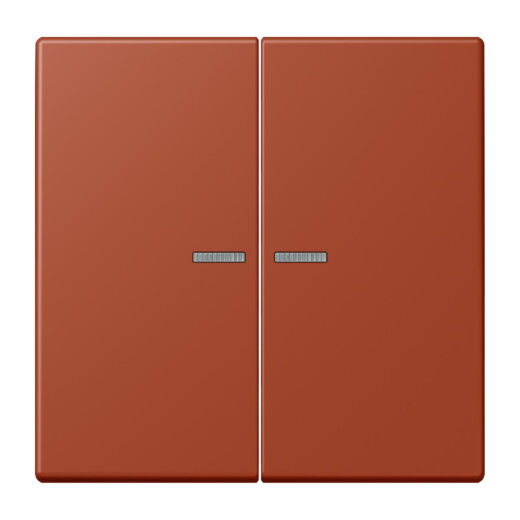 Jung HOME Taster 2fach, Serie LS, locre rouge BTLC17102232