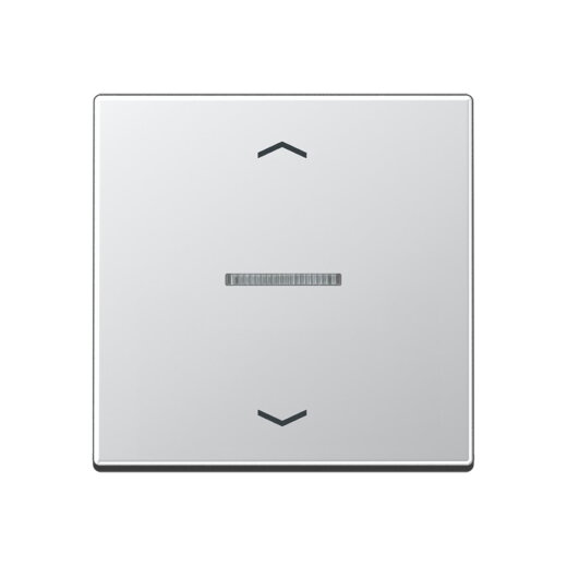 Jung HOME Taster 1fach, mit Pfeilsymbolen, Serie A, aluminium BTA17101PAL