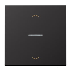 Jung HOME Taster 1fach, mit Pfeilsymbolen, Aluminium...