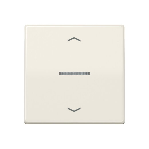 Jung HOME Taster 1fach, mit Pfeilsymbolen, Duroplast, Serie AS, weiß BTAS17101P