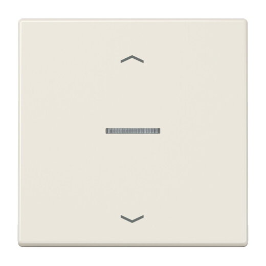 Jung HOME Taster 1fach, mit Pfeilsymbolen, Duroplast, Serie LS, weiß BTLS17101P