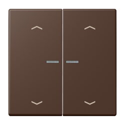 Jung HOME Taster 2fach, mit Pfeilsymbolen, Serie LS,...