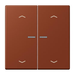 Jung HOME Taster 2fach, mit Pfeilsymbolen, Serie LS,...