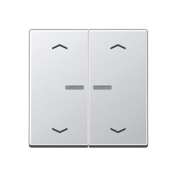 Jung HOME Taster 2fach, mit Pfeilsymbolen, Serie A,...