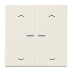 Jung HOME Taster 2fach, mit Pfeilsymbolen, Duroplast,...