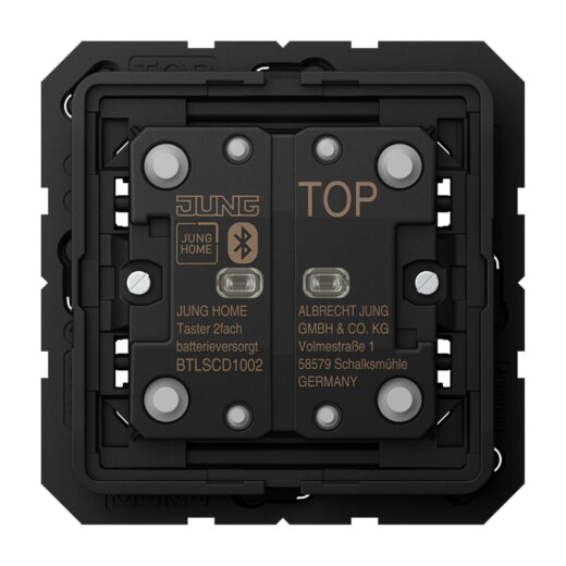 Jung HOME Taster 2fach, NaV, Serie AS/A BTLSCD1002