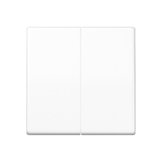 Jung Wippe 2fach, Duroplast antimikrobiell, Serie AS, alpinweiß SPAS591-5WW