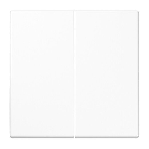 Jung Wippe für Taster 2fach, Duroplast antimikrobiell, Serie LS, alpinweiß SPLS102WW