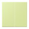 Jung Wippe 2fach, Serie LS, vert jaune clair LC995222