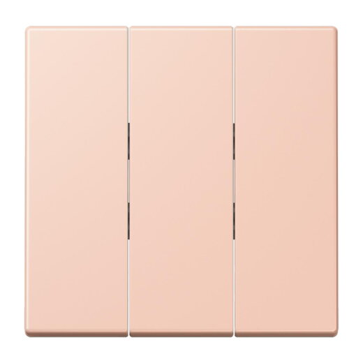 Jung Wippe 3fach, Thermoplast lackiert, Serie LS, locre rouge clair LC993BF234