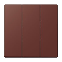 Jung Wippe 3fach, Thermoplast lackiert, Serie LS, terre...