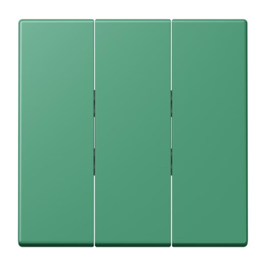 Jung Wippe 3fach, Thermoplast lackiert, Serie LS, vert 59 LC993BF250