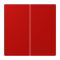 Jung LB-Management Taster 2fach, Duroplast lackiert, Serie LS, rouge vermillon 31 LC1702227