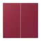 Jung LB-Management Taster 2fach, Duroplast lackiert, Serie LS, le rubis LC1702255