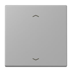 Jung Wippe 1fach, mit Pfeilsymbolen, Serie LS, gris moyen...