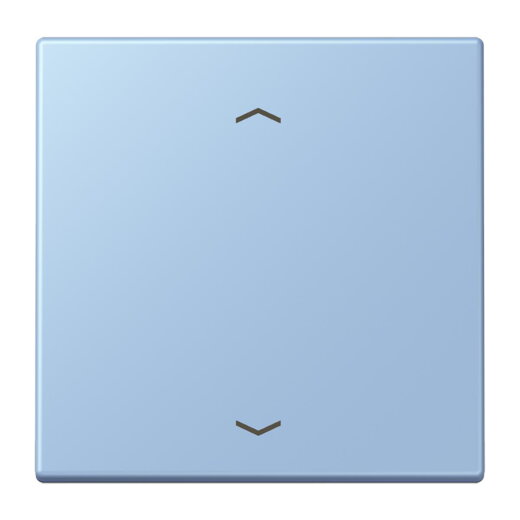 Jung Wippe 1fach, mit Pfeilsymbolen, Serie LS, outremer moyen LC990P207