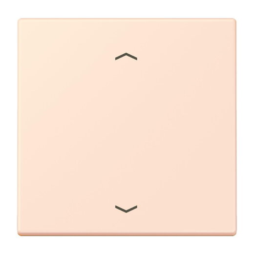 Jung Wippe 1fach, mit Pfeilsymbolen, Serie LS, orange pâle LC990P226