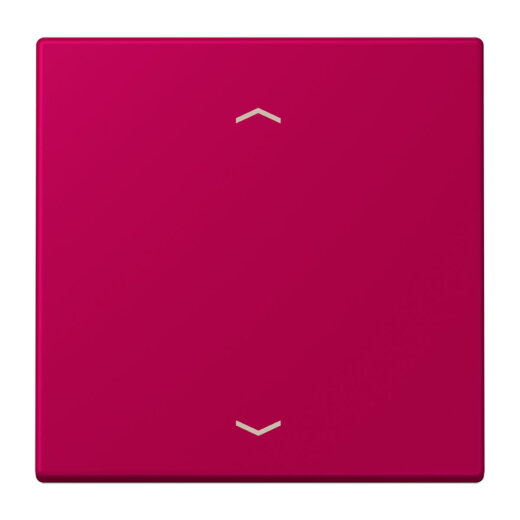 Jung Wippe 1fach, mit Pfeilsymbolen, Serie LS, rouge rubia LC990P230