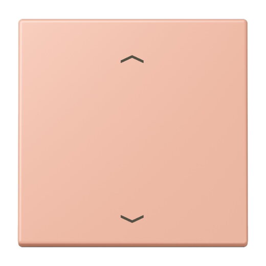 Jung Wippe 1fach, mit Pfeilsymbolen, Serie LS, rose clair LC990P231