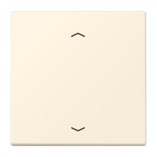 Jung Wippe 1fach, mit Pfeilsymbolen, Serie LS, blanc ivoire LC990P245