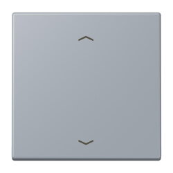 Jung Wippe 1fach, mit Pfeilsymbolen, Serie LS, gris clair...