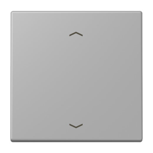 Jung LB-Management Taster 1fach, mit Pfeilsymbolen, Duroplast lackiert, Serie LS, gris moyen LC1700P204