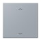 Jung LB-Management Taster 1fach, mit Pfeilsymbolen, Duroplast lackiert, Serie LS, gris clair 59 LC1700P257