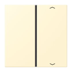 Jung Taste 1fach, mit Pfeilsymbolen, F40, Serie LS, blanc...