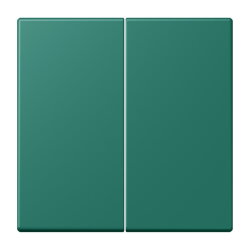 Jung Wippe für Taster 2fach, Serie LS, vert anglais...