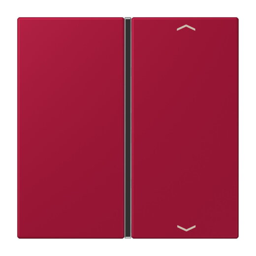 Jung Taste 1fach, mit Pfeilsymbolen, F40, Serie LS, rouge carmin LC401TSAP229