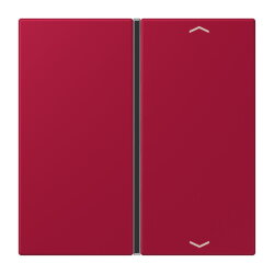 Jung Taste 1fach, mit Pfeilsymbolen, F40, Serie LS, rouge...