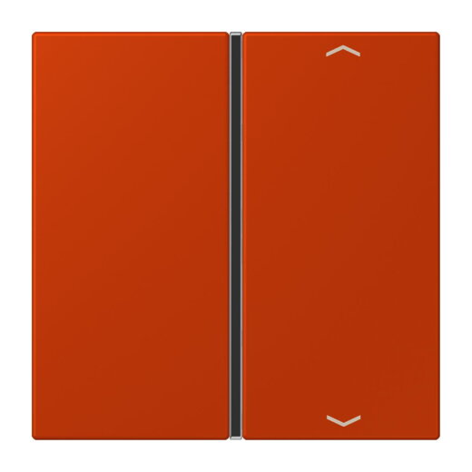 Jung Taste 1fach, mit Pfeilsymbolen, F40, Serie LS, rouge vermillon 59 LC401TSAP244