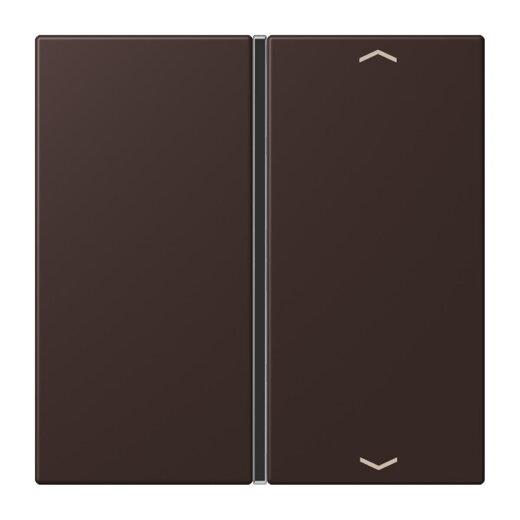 Jung Taste 1fach, mit Pfeilsymbolen, F40, Serie LS, terre d?ombre br?lée 59 LC401TSAP252