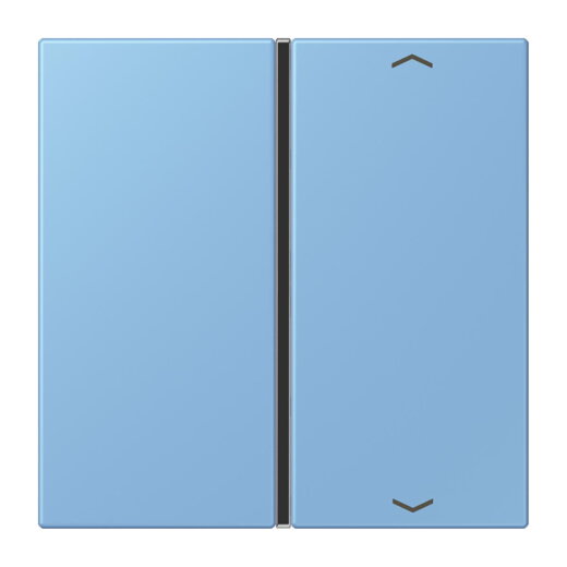 Jung Taste 1fach, mit Pfeilsymbolen, F40, Serie LS, bleu céruléen 59 LC401TSAP256