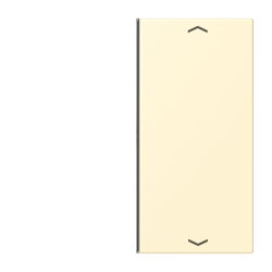 Jung Taste 2fach, mit Pfeilsymbolen, F40, Serie LS, blanc...