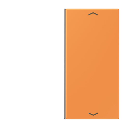 Jung Taste 2fach, mit Pfeilsymbolen, F40, Serie LS, orange clair LC402TSAP225