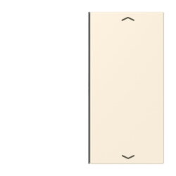 Jung Taste 2fach, mit Pfeilsymbolen, F40, Serie LS, blanc...