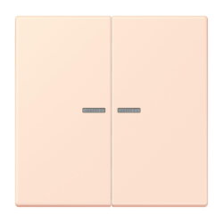 Jung Wippe 2fach mit Lichtleiter, Serie LS, orange...