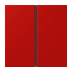 Jung Tastensatz 1fach, F40, Serie LS, rouge vermillon 31...