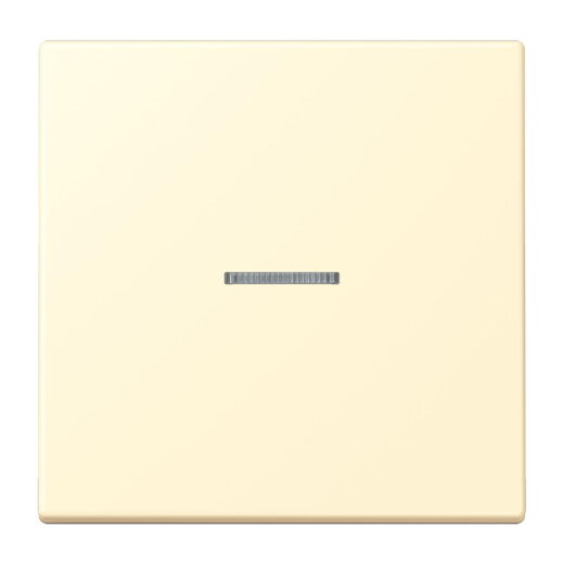 Jung Wippe 1fach mit Lichtleiter, Serie LS, blanc LC990KO5201