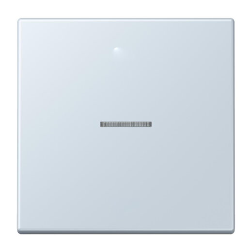 Jung Wippe 1fach mit Lichtleiter, Serie LS, outremer pale LC990KO5209