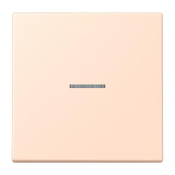 Jung Wippe 1fach mit Lichtleiter, Serie LS, rose...