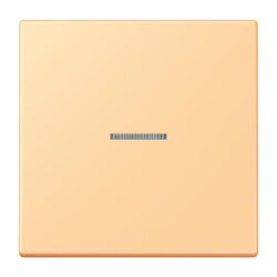 Jung Wippe 1fach mit Lichtleiter, Serie LS, terre sienne...