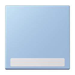 Jung Wippe 1fach, mit Schriftfeld, Serie LS, outremer...