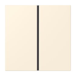 Jung Tastensatz 1fach, F40, Serie LS, blanc ivoire...