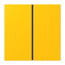 Jung Tastensatz 1fach, F40, Serie LS, le jaune vif...