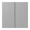 Jung Tastensatz 2fach, F40, Serie LS, gris moyen LC402TSA204