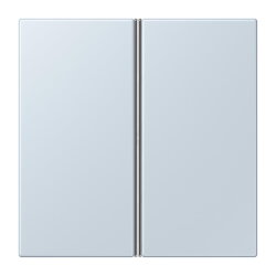 Jung Tastensatz 2fach, F40, Serie LS, outremer pale...