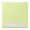 Jung Wippe 1fach, mit Schriftfeld, Serie LS, vert jaune clair LC990NA222